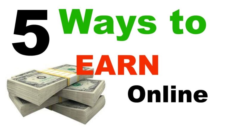 earning money online